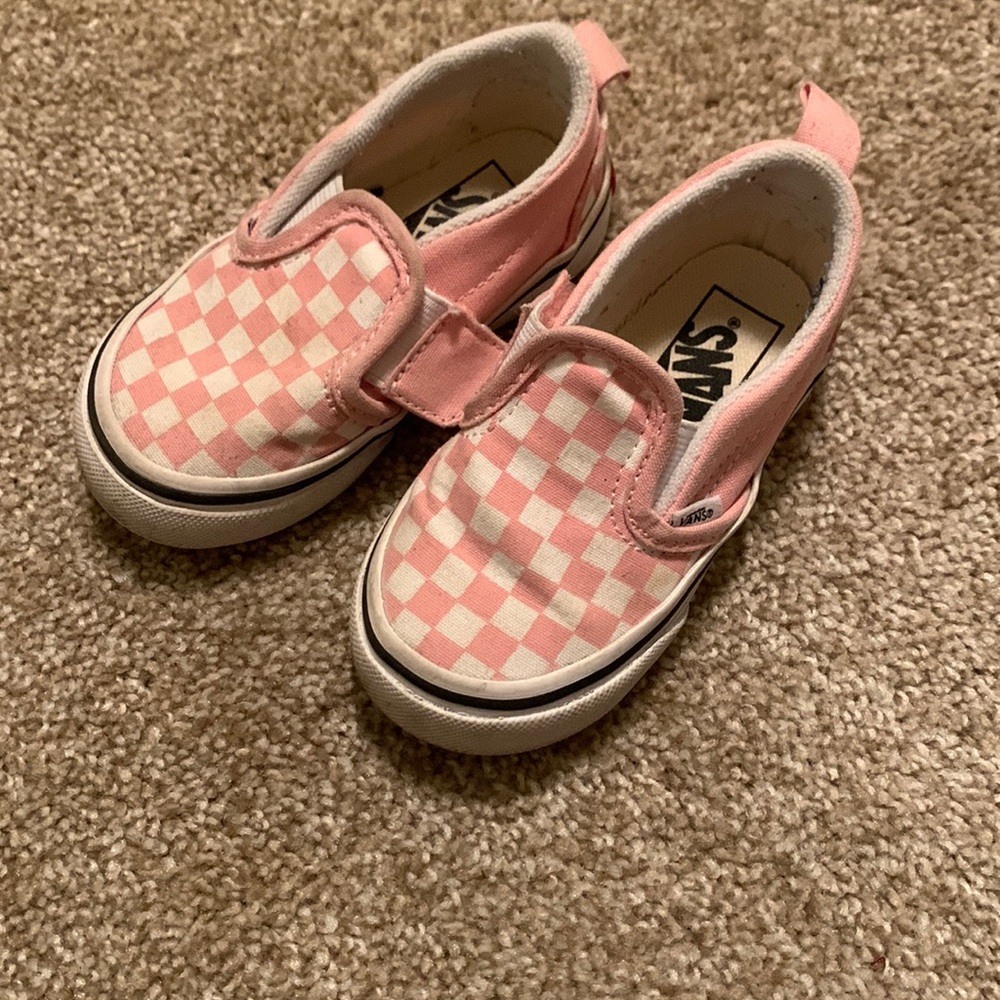 Toddler girls van sneakers size 5